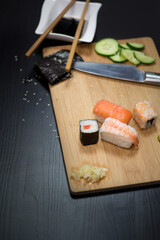 sushi food photography cooking