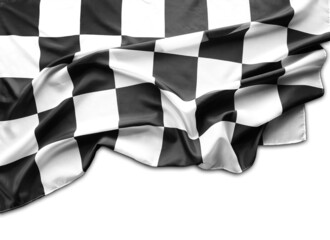 Checkered racing flag