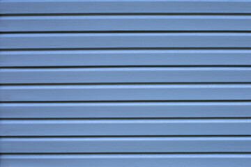 wooden surface made of slats, blue color - 449953662