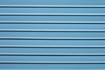 wooden surface made of slats, blue color - 449953665