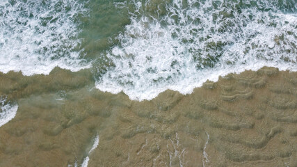 water flowing over rocks