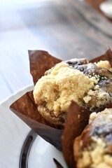 blueberry muffins