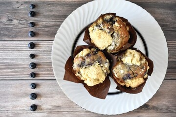 blueberry muffins