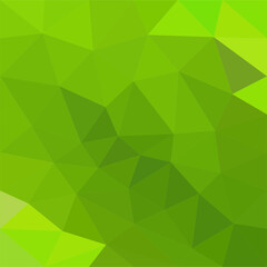 Obraz na płótnie Canvas Green abstract triangle vector, for cover design and background illustration