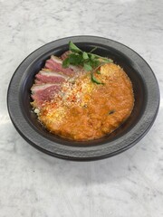 ローストラムの煮込み