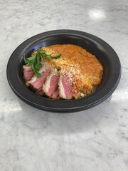 ローストラムの煮込み