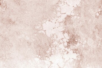 Old cement wall painted brown, peeling paint texture and background