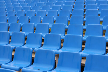 Naklejka premium blue seats