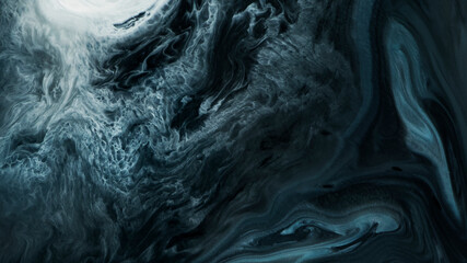 Abstract blue watercolor patterned background