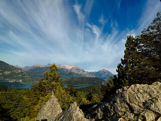 Fototapeta premium landscape with sky. Bariloche