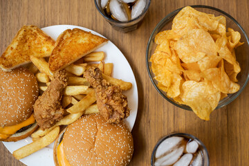 Fattening and unhealthy fast food