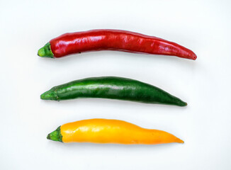 Chili pepper isolated