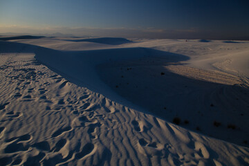 White Sands Dunes National Park in New Mexico