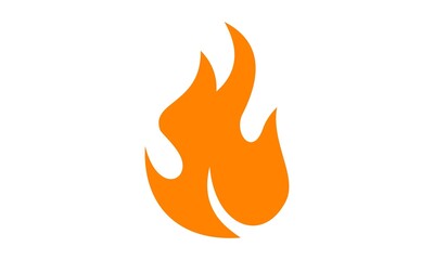 simple fire logo