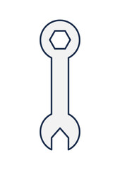 gray spanner illustration