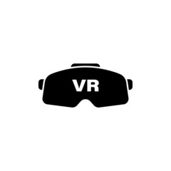 Vr gadget icon design illustration template