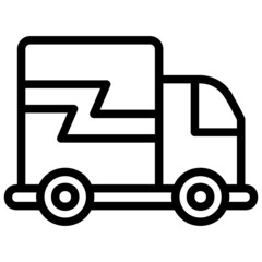 Delivery Truck line icon