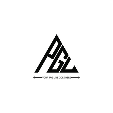 PGU letter logo creative design. PGU unique design
