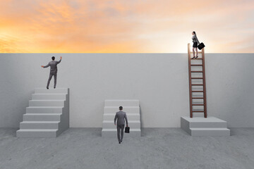 Concept of unfair career progression