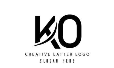 KO creative latter logo
