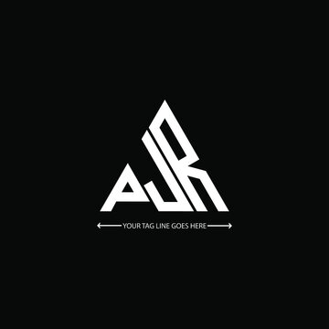 PJR letter logo creative design. PJR unique design
