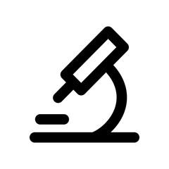 Obraz premium Microscope icon