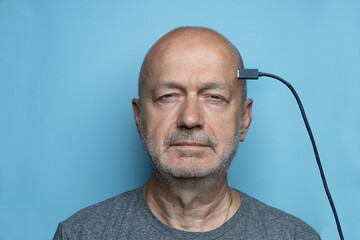 Obraz premium Brain connected