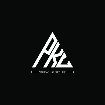 PKC letter logo creative design. PKC unique design
