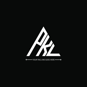 PKL letter logo creative design. PKL unique design

