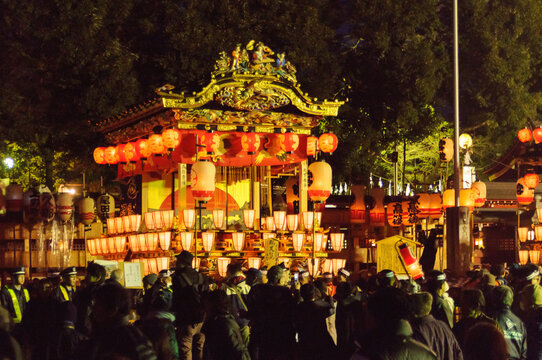 お祭り　山車・神輿