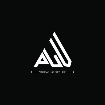 PLV letter logo creative design. PLV unique design
