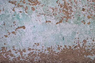 Old dirty wall close up. Grunge abstract photo background.  Beautiful stone texture pattern.