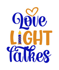 Hanukkah Svg Bundle, Hanukkah SVG/DXF/PNG/Jpeg/Ai Files for Cricut Design, Menorah, Mazel Tov, Love Light Latkes Silhouette Studio, Cutting Files for Cricut and Silhouette, Happy Hanukkah, Menorah, St