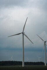 Windmill in a field