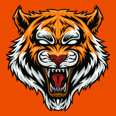 Tiger vector head