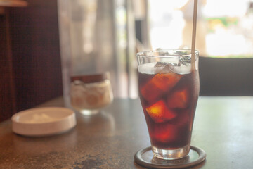 喫茶店のアイスコーヒー