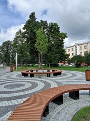park in the city, Penza, Russia