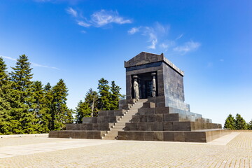 Monument to the Unknown Soldier from World War I on Avala hill, Belgrade, Serbia