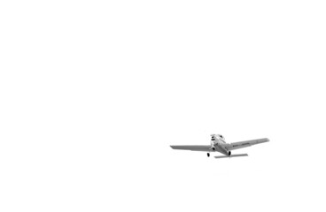 airplane isolated on white