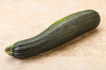 Tasty young organic natural zucchini