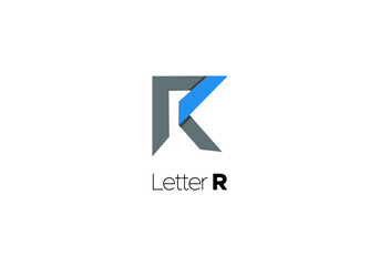 RK or KR letter logo design