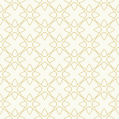 Vector seamless pattern with geometric shape. Line abstract with symmetrical vector design