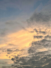 Dramatic clouds