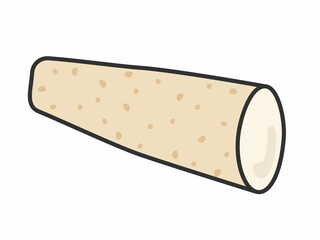 長芋のイラスト