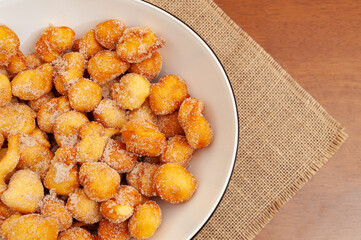 Delicious and traditional homemade Brazilian sweet called 
