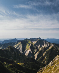 Fototapeta premium Paesaggio di montagna 