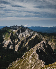 Fototapeta premium landscape with clouds