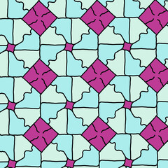 seamless pattern with flowers