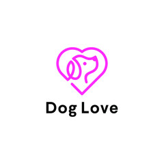 dog love logo