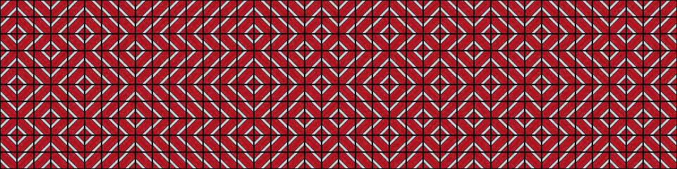 Abstract Geometric Pattern generative computational art illustration